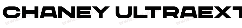CHANEY UltraExtended字体转换